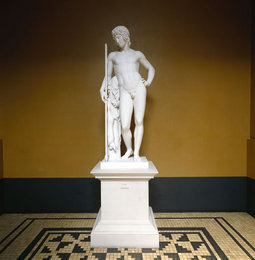 Jægeren Adonis, marmorskulptur, A 790