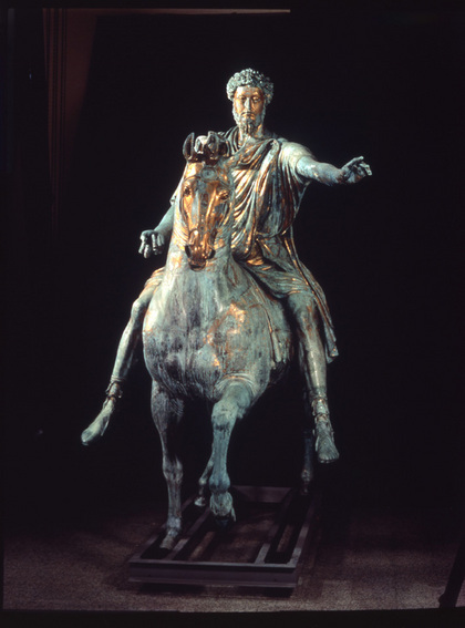 Marcus Aurelius rytterstatue Kapitolmuseet